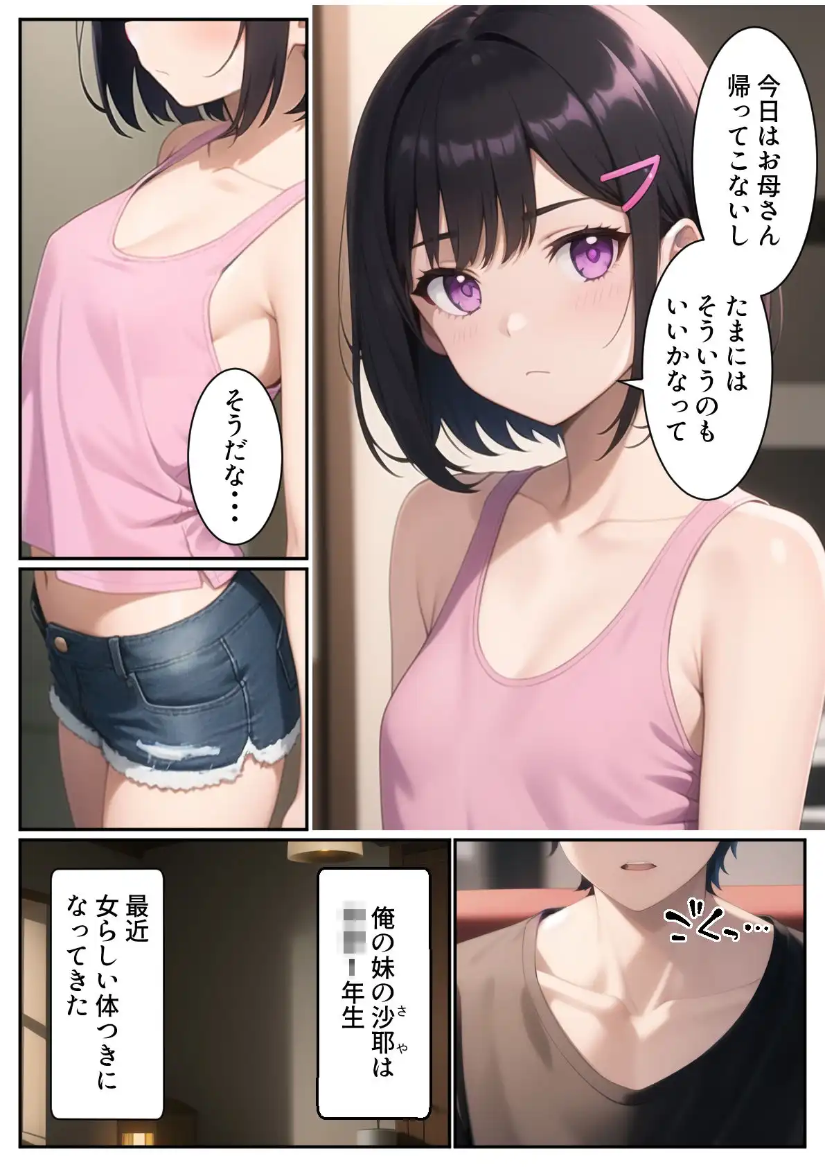 俺の妹が一緒にお風呂に入ろうと誘ってきた件 - サンプル1
