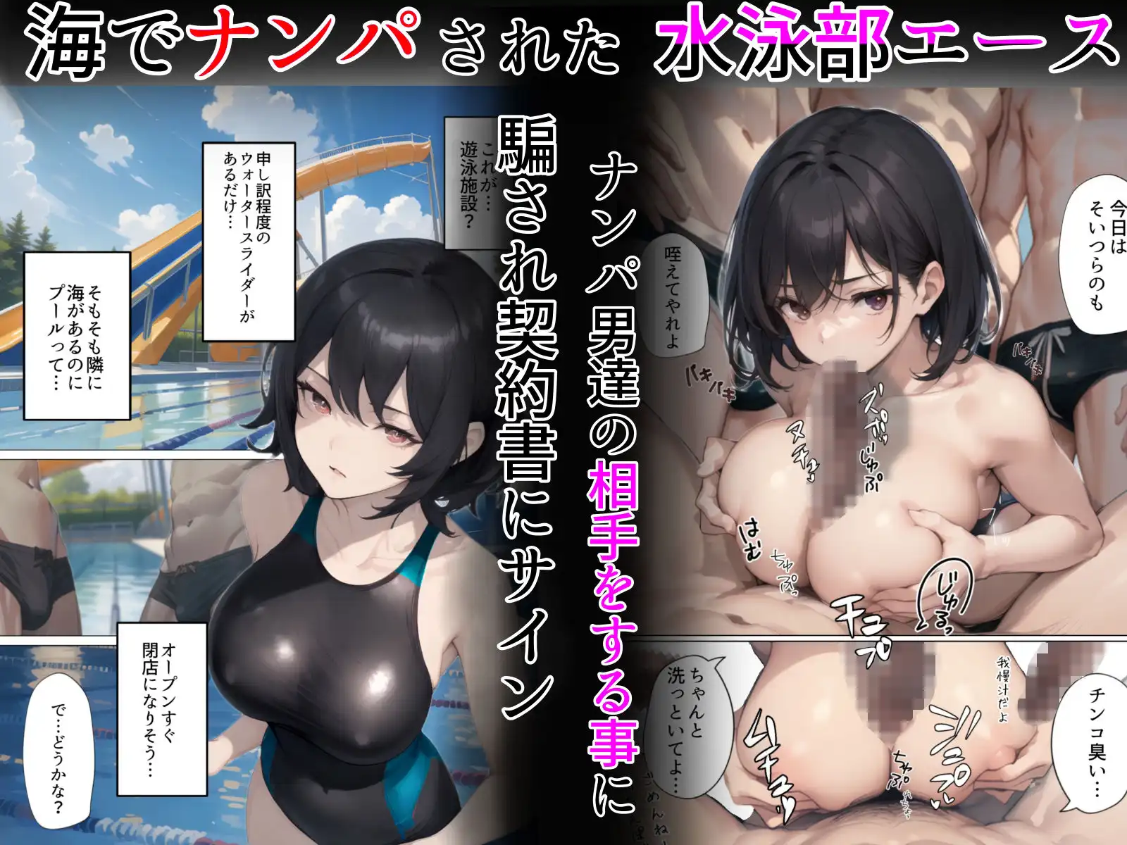 他人の雌孕ます戯れ総集編-32歳まで処女守った人妻は旦那との初セックス前に寝取られる話を含んで【タマシギの一滴総集編2023】 - サンプル5