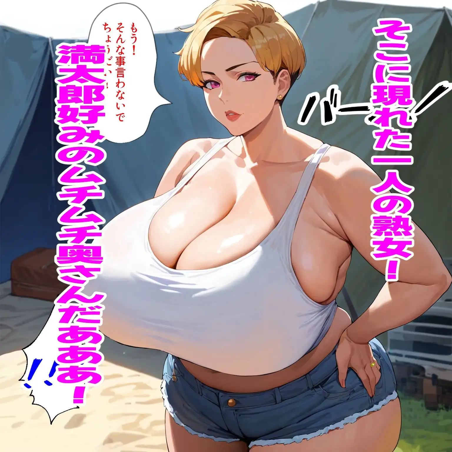 ミルフマン2〜ドスケベ悪母 瑠美さん〜 - サンプル3