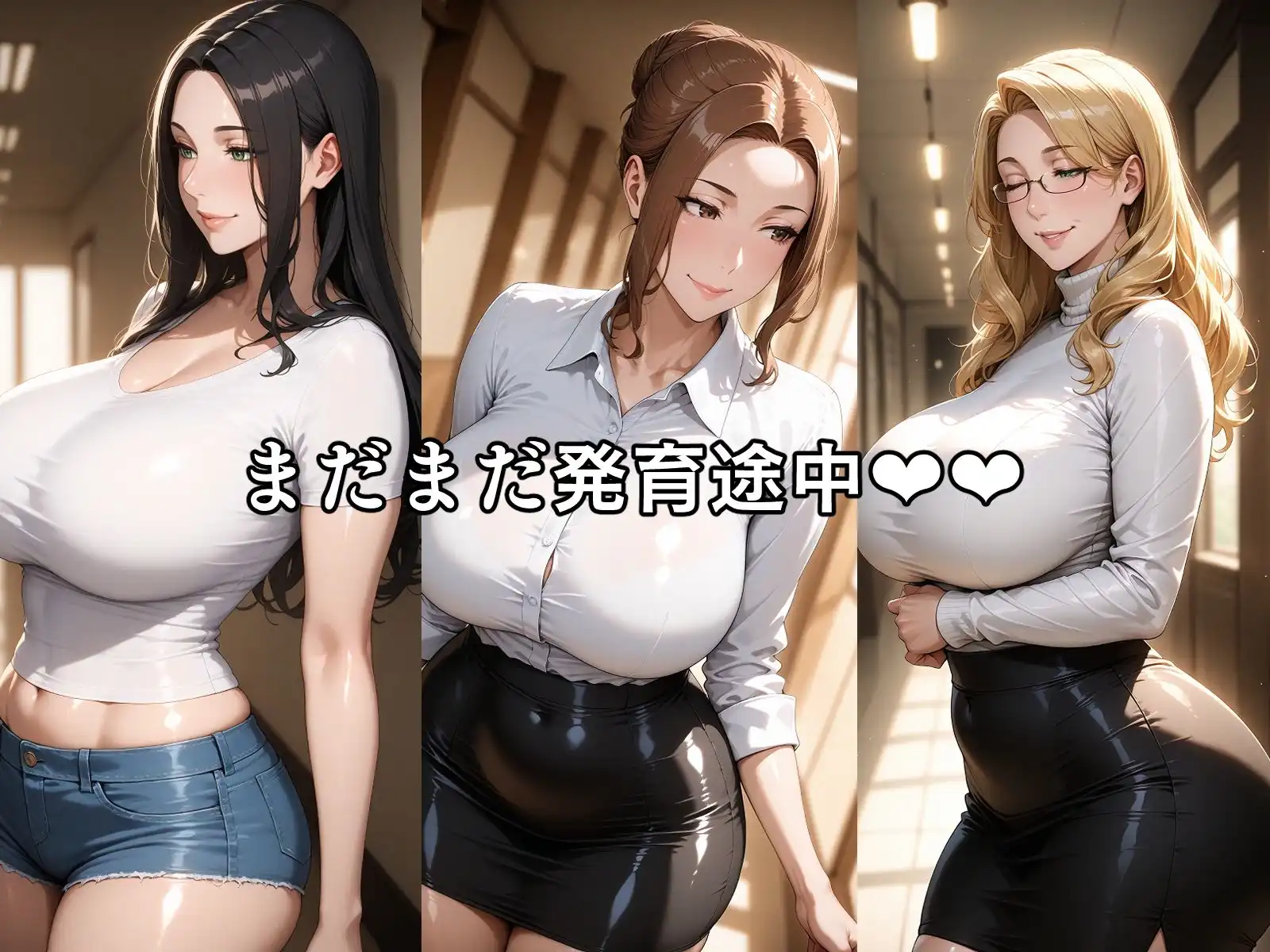 えっ!これでお母さんなの?って思うぐらい2人の娘を持つ美人でエッチな橘京香さん。 その娘の結花、小春も京香に負けないぐらいのムチムチボディの持ち主 - サンプル1