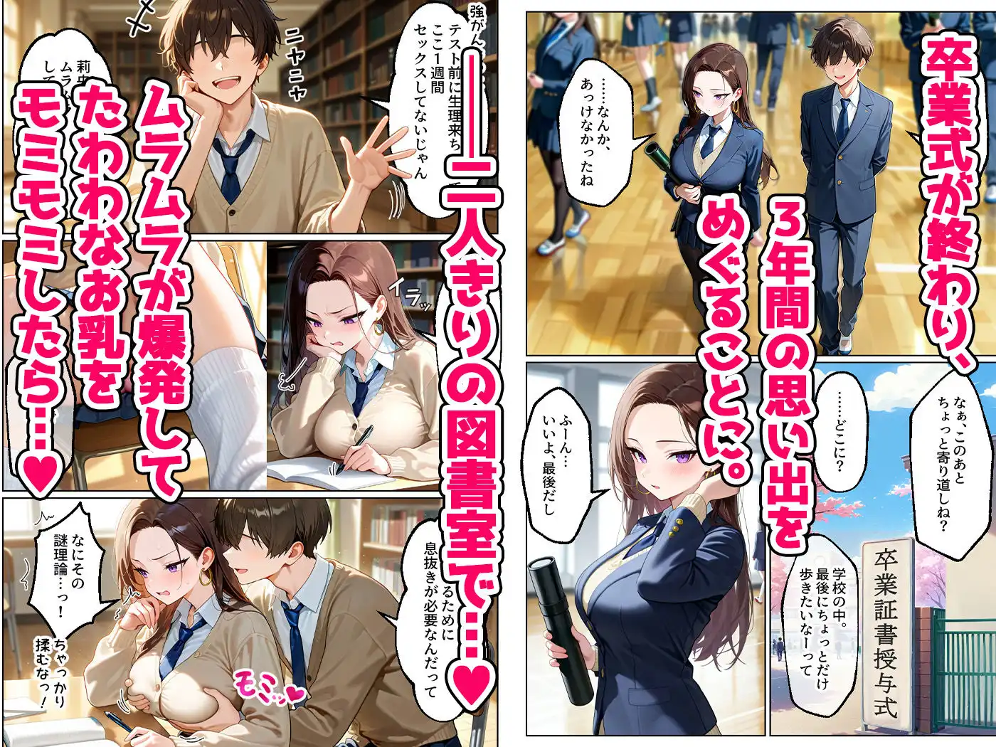 強気だけど実はチョロすぎる幼馴染ギャルー卒業・妊娠編ー - サンプル2