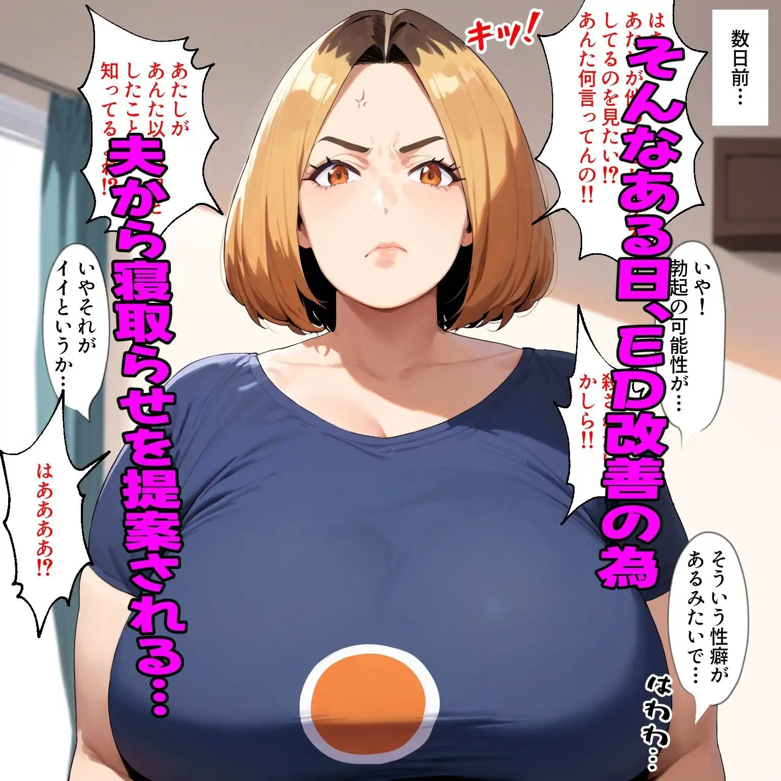 寝取らせ妻アンナさん - サンプル2