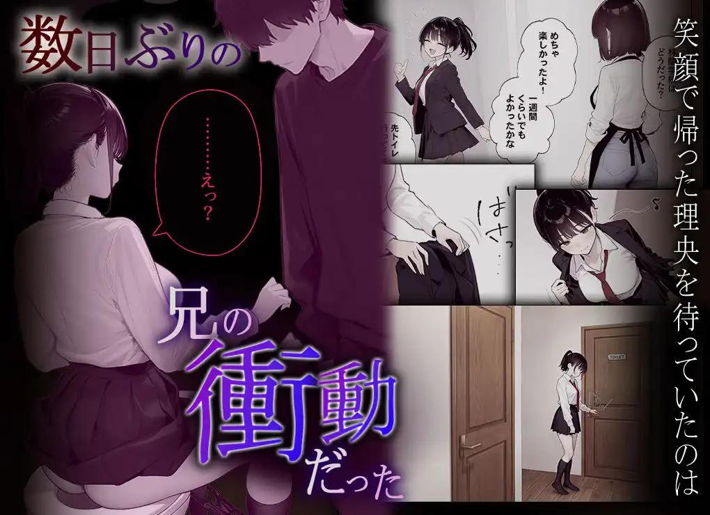 完璧だった兄が彼女にフラれて崩壊、妹への中出し依存セックスがもう止まらない2 - サンプル7