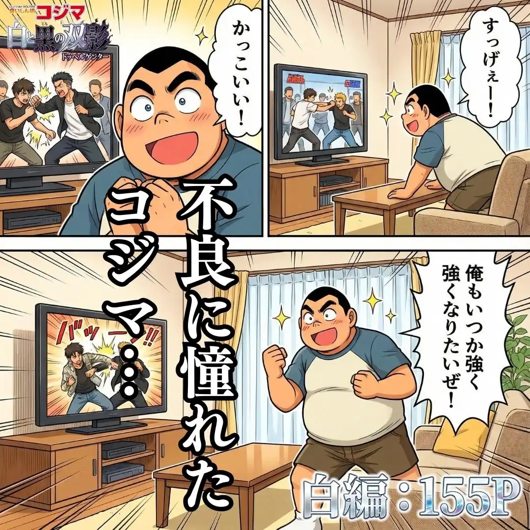 食いしん坊コジマ 白と黒のドッペルゲンター - サンプル1