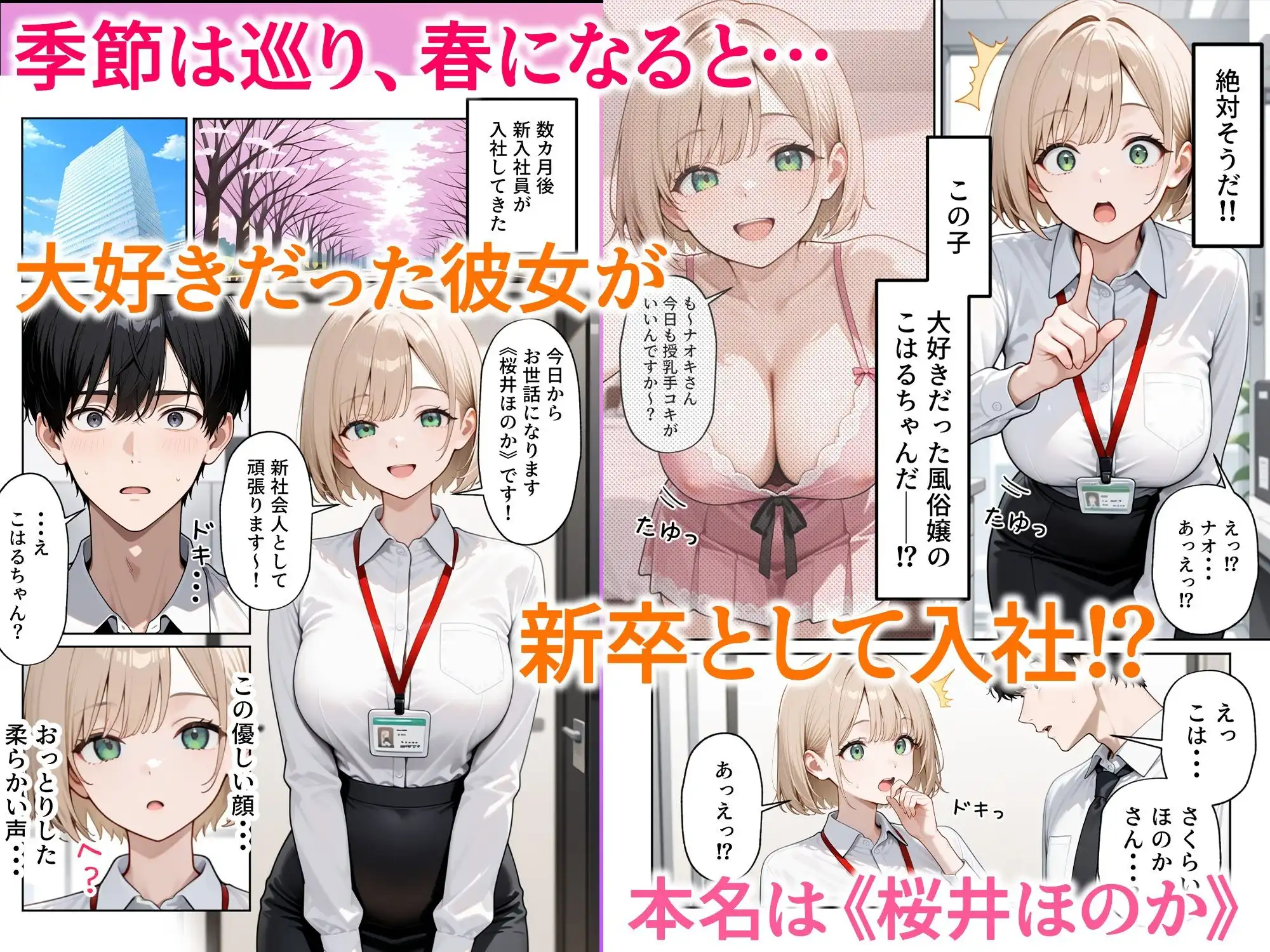 大好きな風俗嬢が新卒OLとして俺の部下になった話 - サンプル4