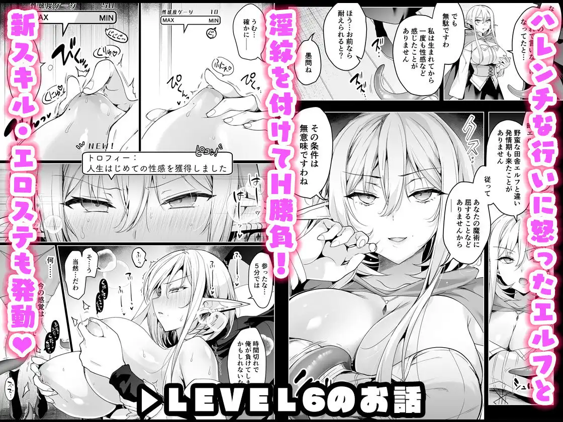 エルフに淫紋を付ける本 LEVEL:5〜8 総集編 - サンプル5