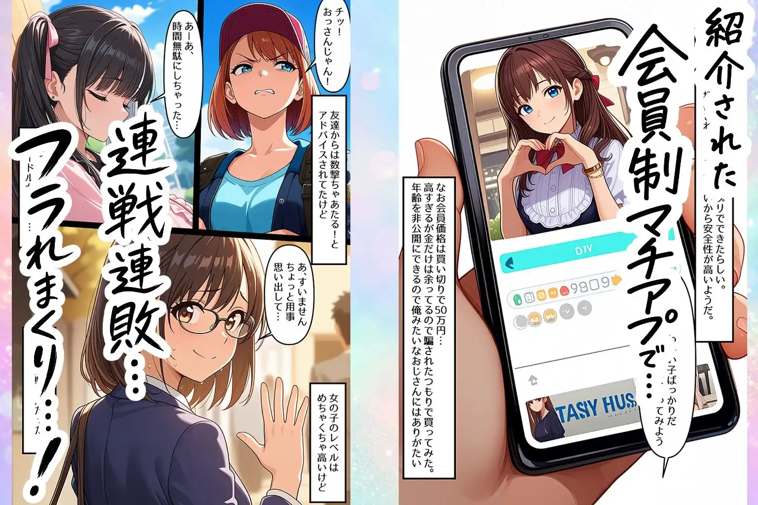 会員制のマチアプやったらギャルが釣れました! - サンプル2
