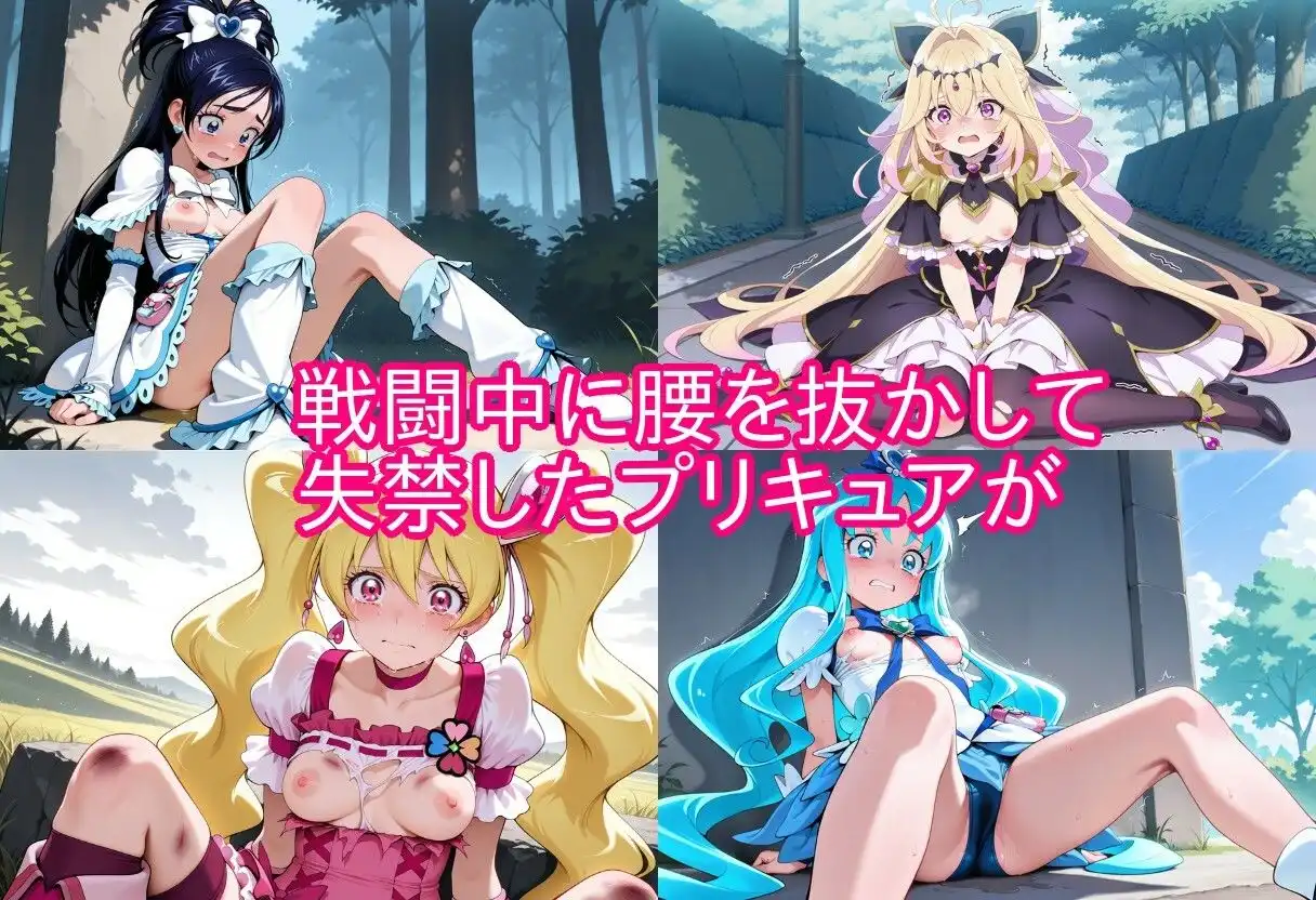 プリキュアの命乞い 何でもします、許してください… - サンプル1